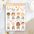 Easter Kids Sticker Sheet by Penpaling Paula_