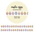 Washi Tape Easter Eggs by Penpaling Paula_