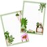 A5 Double Sided Notepad by muchable - Cats and Plants_