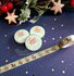 Santa’s Reindeer Gold Foil Washi Tape - by Dreamchaserart_