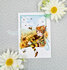 Sweet Bee Postcard - by Dreamchaserart_