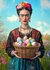 Frida Kahlo: Easter Eggs | Postcard Fripperies_