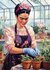 Frida Kahlo: Gardening | Postcard Fripperies_