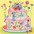 Mila Marquis Postcard | Cake with Flowers_