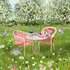 Sabina Comizzi Square Postcard | Idyll in the Garden_