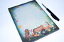 Lampionnenoptocht Notepad A5 by Lotte Drouen_