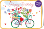 Mila Marquis Folded Card | Happy Birthday (Bicycle)_