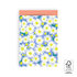 5 Paper Bags Daisy Blue - Salmon (17x25cm)_