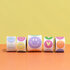 6x Stickers Multi - Heart Colourful_