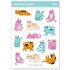 Colorful Cats Waterproof Stickers - Little Lefty Lou_