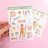 Art Supplies Waterproof Stickers - Little Lefty Lou_