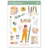 Art Supplies Waterproof Stickers - Little Lefty Lou_