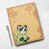 A6 Dragon Neko Notepad - by Hidekos Artwork_