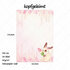 A5 Notepad Hanami Dango Bunny - by Hidekos Artwork_