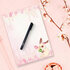 A5 Notepad Hanami Dango Bunny - by Hidekos Artwork_