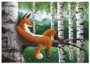 Postcard 354 by Katja Saario - Chilling in the Birch Tree_