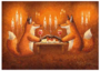 Postcard 456 by Katja Saario - Candle Light Dinner_