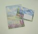 A5 Notepad + Envelopes Lupins - by StationeryParlor_
