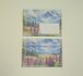 A5 Notepad + Envelopes Lupins - by StationeryParlor_