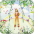 Postcard Kristiana Heinemann | Girl with rainbow_