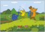 Postcard Sendung mit der Maus | Mouse, elephant and duck walk_