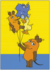 Postcard Sendung mit der Maus | Mouse with animal balloons_