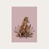 Postcard Foxes by Kaartstudio_