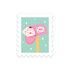 5 x Stamp Mailbox "Mail" Stickers - Stationery Heaven X Little Lefty Lou_