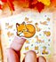Little Fox Planner Stickersheet - by Dreamchaserart_