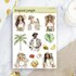 Tropical Jungle - Sticker Sheet by Penpaling Paula_