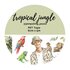 Tropical Jungle - PRE-CUT PET-tape by Penpaling Paula_