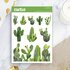 Cactus - Sticker Sheet by Penpaling Paula_