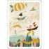 Aquarupella Méli Mélo Postcard - Hot air balloon and flying boat_