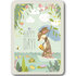 Postcard Gutrath Verlag | Deer with parasol and book_