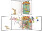 Fold Out Greeting Card with Envelope - Sophie Turrel - Happy Birthday/Surprise (bunny)_