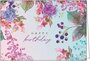 Folded Card with Envelope - Happy Birthday (Flowers)_