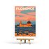 Florence - Retro Travel Postcard by Penpaling Paula_