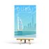 Dubai - Retro Travel Postcard by Penpaling Paula_