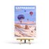 Cappadocia - Retro Travel Postcard by Penpaling Paula_