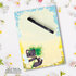 A5 Notepad Bee Neko - by Hidekos Artwork_