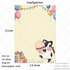 A5 Notepad Cupcake Neko Party - by Hidekos Artwork_