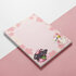 A4 Notepad White and Grump Sakura Neko - by Hidekos Artwork_