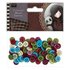 Gorjuss Coloured Mixed Buttons (100pcs) - Santoro Tweed_