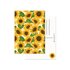 Postcard by Muchable - zonnebloemen print patroon_