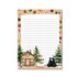 A5 Cabin in the woods Notepad - Double Sided - by Only Happy Things_