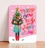Postcard merry everything happy always - Aniet Illustration_
