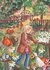 Postcard Romyillustrations - Painting Flowers_