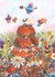 Postcard Romyillustrations - Pumpkin Party_