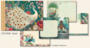 Illustrated notebook Gwenaëlle Trolez Créations - White Peacock_
