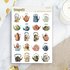 Teapots - Sticker Sheet by Penpaling Paula_